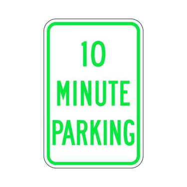 ZING Eco Parking Sign, 18X12, EGP- Model 2506